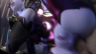 Widowmaker shines in this ultimate anime hentai compilation