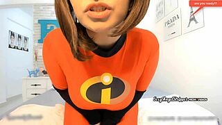 Cosplay girl dares you not to CUM in jerk off game!