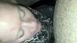 Ann sucking black dick