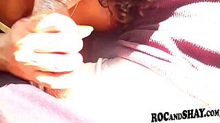 ebony couple getting wild with assfucking and blowjobs 😈