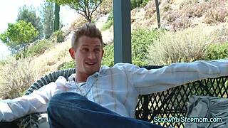 Yo, neglected milf bangs her stepson hard! 😈