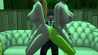 in this parody hentai, light yagami teams up with rangiku and bulma for a threesome