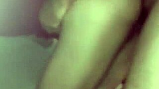 Practicing Footjob with Big Dildo