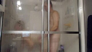 Can Husband and Wife Resist Fucking in Shower with Toys?