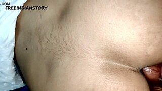 Hot Desi Indian newly married bhabhi gets pounded in doggy style