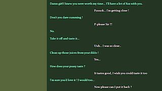 Let's play with a nymphomaniac's phone and fuck her ass 😈