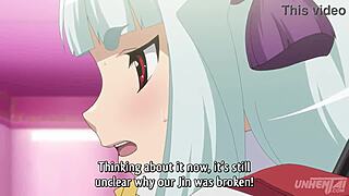 omg, i’m shook, this young cosplayer just peed her pants in hentai, subbed too!