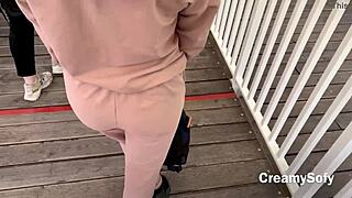 Risky adventure on the ferris wheel