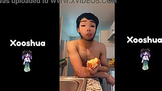 cute gay twink with small tits and tight ass, young and slutty at 18-19 years old