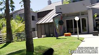 Boss’s secretary gets her ass spanked and fucked on the couch