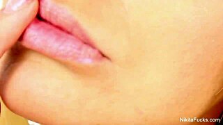 nikita toys wet pussy!