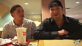 Girl caught by police gets deep anal search and cum facial 😲