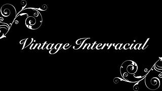 A Victorian gentleman’s erotic confessions in a retro interracial scene