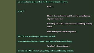 Let's play with a nymphomaniac's phone and fuck her ass 😈