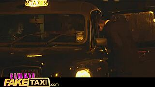 Sexy Englishman pays for czech taxi ride with cum after blowjob.