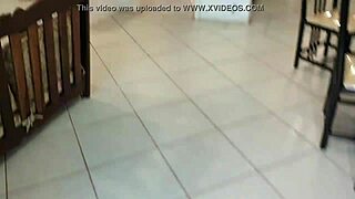 Morena's debut in the porn underworld at the clandestine party