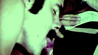 vintage black pussy with white cocks in retro group interracial threesome