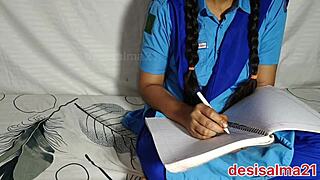 Salma Student Gets Rough Anal from Teacher in School Room MMS Viral