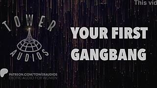 i'm yur first gangbang errotic audio wit dirty talk for wimmin