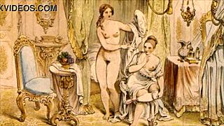 These vintage erotic anime drawings are so captivating! 😍