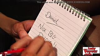 Femdom babe gives jerk off instructions to loser while watching.