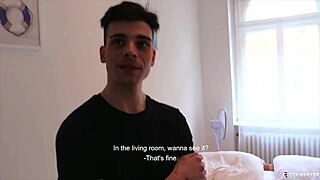 Czech Hunter 530 catches amateur gay for pay action