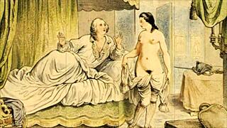 Beautiful illustrations of an erotic nature from a different era.