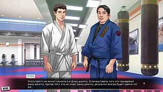 Our red string continues: big boobs and doggy style sex in anime game