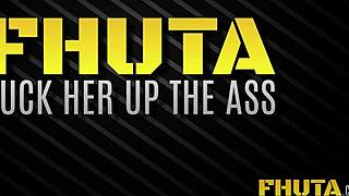 Can this blonde slut handle a monster BBC in her ass?