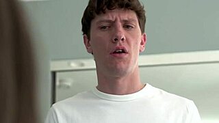 Stepsister maya woulfe rides cowgirl with big ass creampie