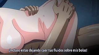 milf babe in hentai gets pleasure from teen 18+ action