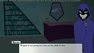 raven masturbates in the game