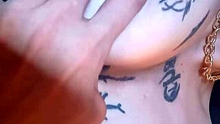goth woman with huge pussy lips masturbating naked 😈💦