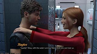 stranded in space 72, almost busted by curvy indian milf with huge tits