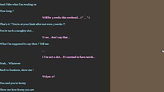 Let's play with a nymphomaniac's phone and fuck her ass 😈