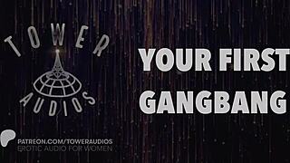 i'm yur first gangbang errotic audio wit dirty talk for wimmin