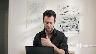 Lucky Two-Timing Husband, Wanna Join My Blonde Milf Secretary For Deepthroat Fun?