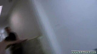 Boys training new recruits in intense gay sex