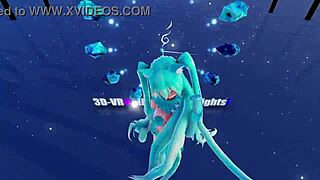 Adult Miku In Cat Fate Cosplay Fucks In 3D VR