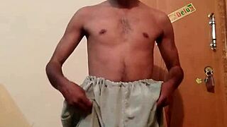 horny gay lady boy enjoys homemade masturbation with hot reshmi shalwar