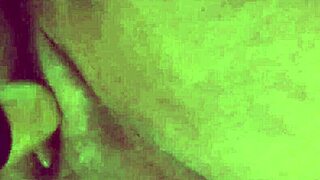 Beautiful big-boobed amateur masturbates at home