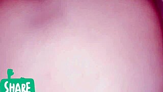 Close up sex by her boyfriend in her room!