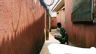 Hide and Seek Turns Into Outdoor Sex With Neighbor's Daughter