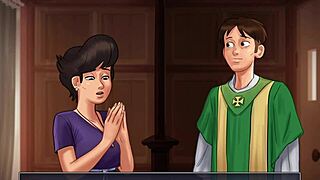 Complete gameplay of Summertime Saga part 32 featuring cute characters and story progression