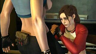 Futa Resident Evil: Claire Redfield creampied by Jill Valentine! 😍