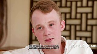 Babysitter Sera Ryder deepthroats boss Jimmy Michaels to release his cum load