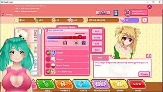 Cute Anime VTuber Plays Uncensored Crush Crush with Hentai Vibes 😍