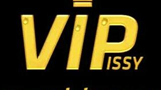 playful european lesbians soaking in their wild piss puddle