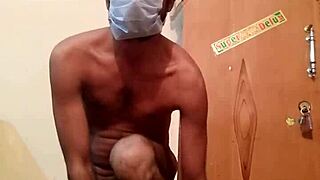 horny gay lady boy enjoys homemade masturbation with hot reshmi shalwar