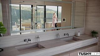 Tushy anal-loving influencer Kenna grips her audience with raw passion.